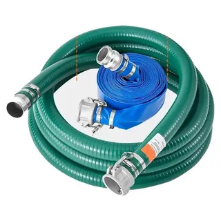 Wasserschlauchset, langlebiges PVC, verschiedene Längen, 2 in x 50 ft