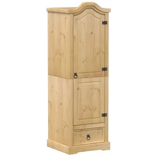 vidaXL Kleiderschrank Corona 55x52x170 cm Massivholz Kiefer - Braun
