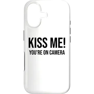 Hülle für iPhone 17 Im Just Here for the Kiss Cam Show Kiss Me Youre On Camera