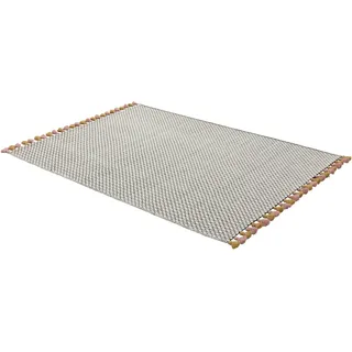 SCHÖNER WOHNEN-Kollektion Teppich "Insula" rechteckig 6 mm Höhe natürliche Wolle/Baumwolle, Wohnzimmer, Schlafzimmer, warmes Raumklima, rosa