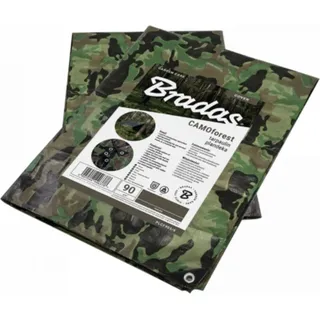 Bradas Abdeckplane Bradas 1,5 x 2,4 m, 90 g – Camouflage