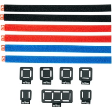 Tatonka Unisex – Erwachsene Loop Strap & Patch Set Klettband, Assorted, 300 x 20 mm
