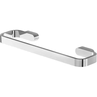 Lenz Handtuchhalter AURA in Chrom – Länge 30 cm – Ideal in Gäste-WCs – Perfekt für kleine Handtücher – Wandmontage inkl. Montagematerial – Pflegeleichte Oberfläche & hochwertige Verarbeitung – 3408502