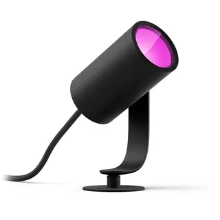Philips Außenleuchte Aluminium 19,4 cm 1er Set schwarz