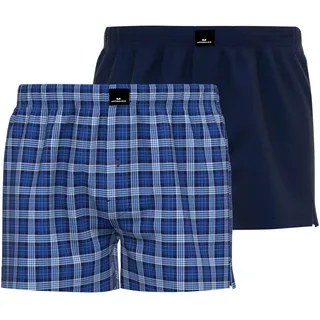 Götzburg Webboxer »Web-Boxershorts 2er Pack«, blau