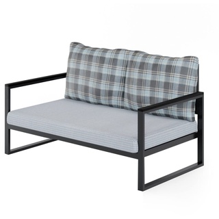 Gartensofa, 2-Sitzer, Mehrfarbig