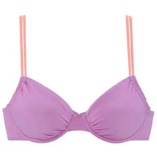 VENICE BEACH Bügel-Bikini-Top Damen Lila 38 Cup E