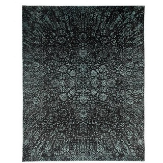 Cazaris Orientteppich , Grau, Türkis , Textil , rechteckig , 250x350 cm , Care & Fair , für Fußbodenheizung geeignet, in verschiedenen Größen erhältlich , Teppiche Und Böden, Teppiche, Orientteppiche