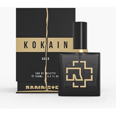 Rammstein UNISEX Parfum ”KOKAIN Gold” 100 ml - Eau de Toilette Spray for MEN and WOMEN