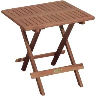 Garden Pleasure Klapptisch 50 x 50 x 51 cm Helles Holz