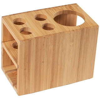 Bamboo Toothbrush Holder Zahnbürstenhalter aus Bambus, Holz