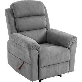 HOMCOM Massagesessel Polyester 95L x 87B x 109H cm Grau