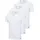 V-Neck Shirt weiß XL
