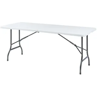 [en.casa] Ljusnarsberg Klapptisch 180 x 75 x 72 cm Weiß