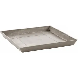 Ecopots Untersetzer quadratisch Braungrau 43 cm