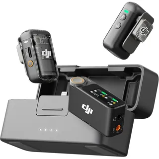 DJI Mic 2 2 Sender Empfänger + Ladeschale),