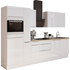 Bild Küchenzeile »Aken«, ohne E-Geräte, Breite 300 cm, weiß
