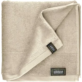 Schöner Wohnen Handtuch Sense-4 , Beige , Textil , 50x100 cm , Oeko-Tex® Standard 100 , Heimtextilien, Badtextilien, Handtücher