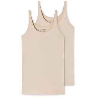 SCHIESSER Unterhemd Beige XL