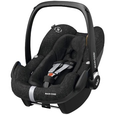 Maxi-Cosi Pebble Plus i-Size Babyschale, Gruppe 0+ Autositz für Babys, inkl. Sitzverkleinerer, nutzbar ab der Geburt bis ca. 12 Monate (0-12 kg / 45-75 cm), Nomad Black