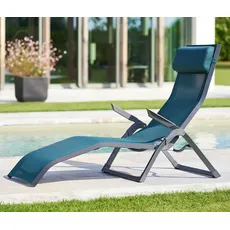 Sonnenliege Gartenliege Balkonliege Relaxliege BlueDuck Aluminium