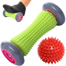ROMIX Fußmassageroller, Triggerpunkt Fußmassagegerät zur Linderung von Schmerzen und Stressreduzierung, Fussmassagegerät Therapie, Fussmassageroller für Muskel Entspannung Fuß, Arme Hände Massage