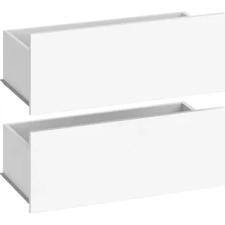 Vicco Kleiderschrank Guest, 69.8 x 26.4 cm 2er Set, Weiß