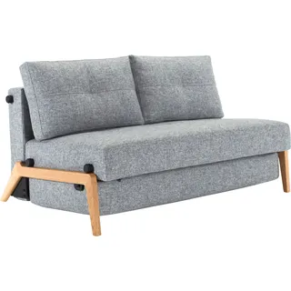 Innovation Living Schlafsofa Cubed Eiche Stoff Grau Granit 160 cm