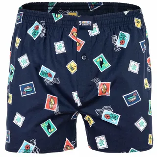Happy Shorts Herren, Web-Boxershorts 1er Pack",