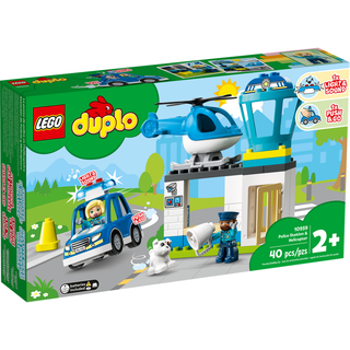 LEGO Duplo Polizeistation mit Hubschrauber 10959