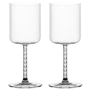 Nachtmann Bossa Nova, Universelles Weinglas, Standard-Glas, Glas, Transparent, Muster, 435 ml - Transparent