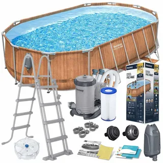 Rahmen-Gartenpool 610 x 366 x 122 cm 13-in-1 Bestway 56719N