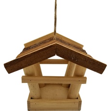 Bild Natura Wildvogel-Futterhaus Colorado, ca. 27 x 27 x 25 cm, Tannen-/Kiefernholz, braun