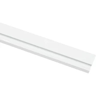 GARDINIA Aluminium-Vorhangschiene 1-läufig weiß