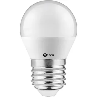 GTV G-TECH LED Tropfenlampe B45 E27 6,0W 520lm 3000K Warmweiß 230V 160° Glühbirne Kleinbirne