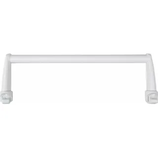 Aqualine Handtuchtrockner für Heizkörper 46cm, gerade, Weiß - Weiß