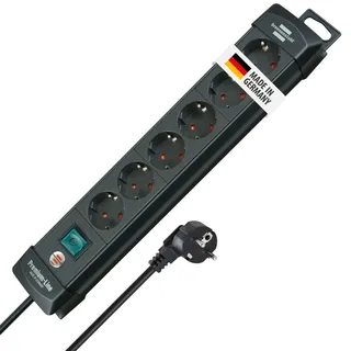 Brennenstuhl Premium-Line 6-fach 3 m schwarz