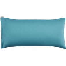 Bild Uni Kissenhülle zu Bettwäsche aus 100% Baumwollsatin in der Farbe Agave 1270, Maße: 40x80 cm - 9324574