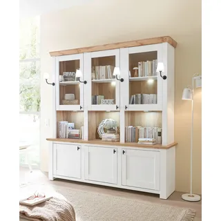 Home Affaire Buffet Bristol 198 x 45 x 206 cm Pinie Dekor/Eiche Wotan Dekor