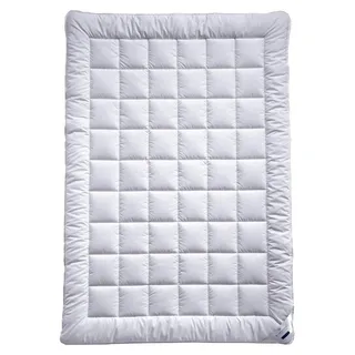 Bettdecke Kairo - Ganzjahresdecke – 135 x 200 cm – Decke mit 60 % Kamelhaar und 40 % Wolle, Weiß