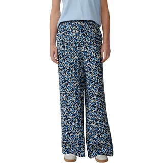 s.Oliver Wide-Leg-Hose im Loose Fit mit Elastikbund