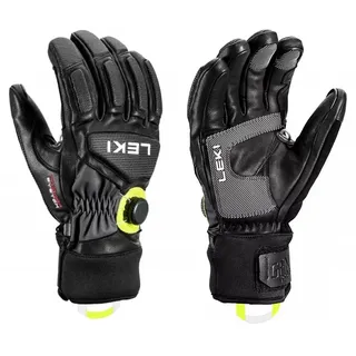 Leki Griffin Tune 3D Boa black-graphite-ice lemon 11.0