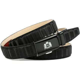 Anthoni Crown Ledergürtel Traumhafter Gürtel aus innovativem Leder, in 3D-Optik,