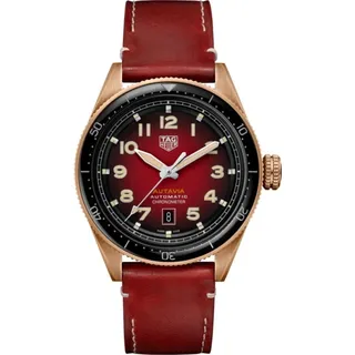 Tag Heuer Autavia Chinese New Year Herrenuhr bronze rot WBE5193.FC8300