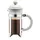 Caffettiera French Press Weiß – 350ml / 3 Tassen Kaffeebereiter – Borosilikatglas – BPA-frei – Spülmaschinengeeignet – Hergestellt in Portugal