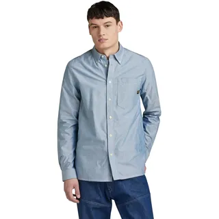 G-Star Herren One Pocket Regular Hemd Shirt (1er Pack)
