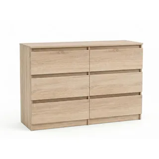 home collective Sideboard 120 x 77 x 40 cm Beige