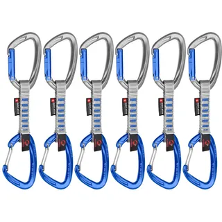 Mammut Expressset 6 St. Aluminium 10 cm grau