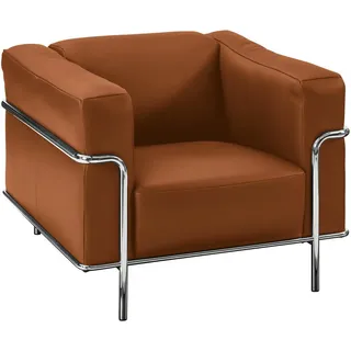 Johann Jakob Sessel , Braun , Leder , Echtleder , Rindleder , 91x67x96 cm , Goldenes M, Dgm , Fußauswahl, Lederauswahl, Stoffauswahl, erweiterbar (Typenauswahl) , Wohnzimmer, Sessel, Ledersessel