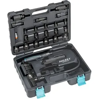 HAZET Injektor-Schlagauszieher, Druckluft 9098/24, 24-teilig